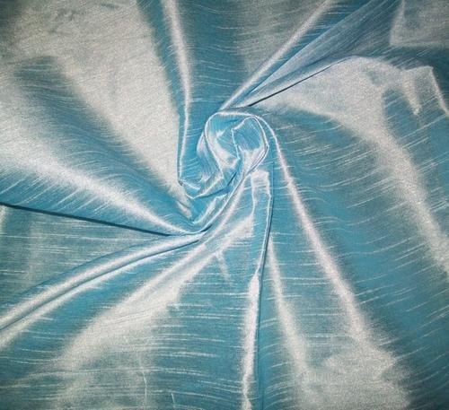 Polyester Dupion Fabric, Pattern : Plain, Printed
