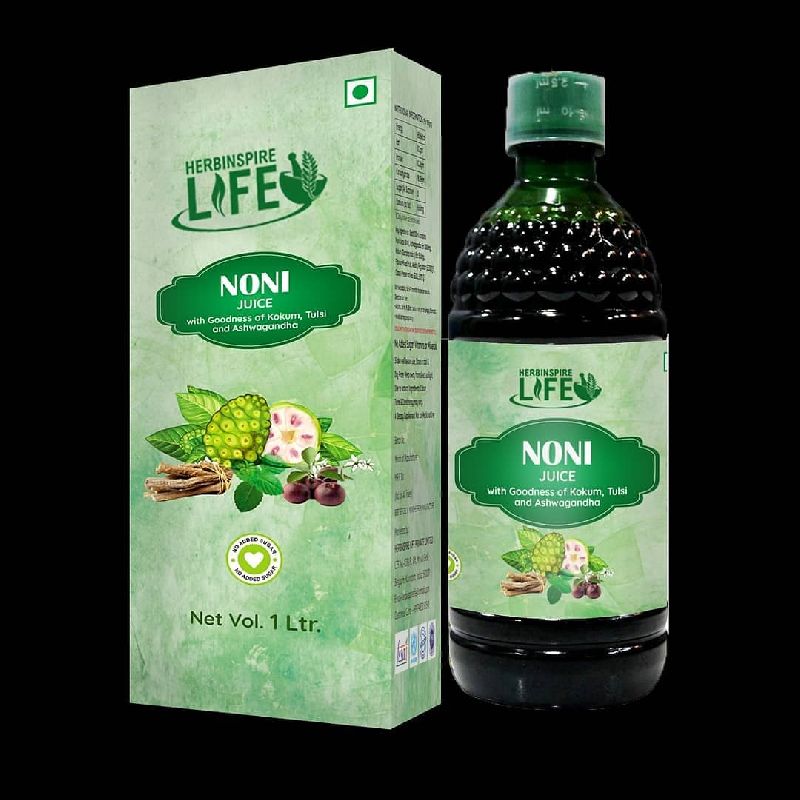 Herbinspire Life noni juice, Certification : FSSAI Certified