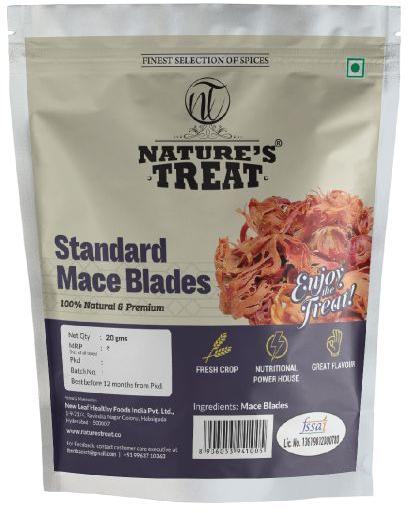 Nature's Treat Mace Blades, Color : Brown
