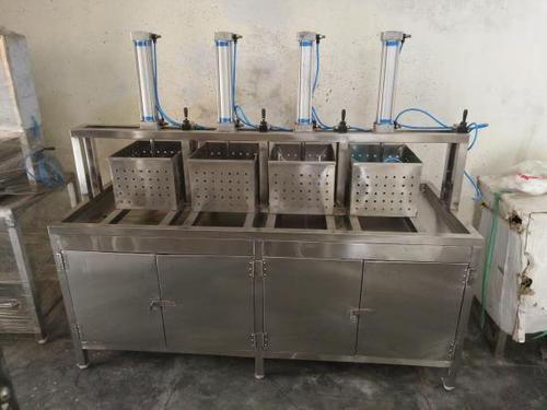 Electric Automatic Paneer Pressing Machine, Color : Grey