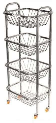 Stainless Steel Fruit & Vegetable Trolley