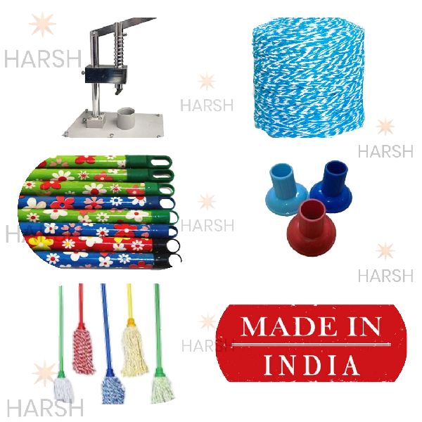 Round Mop Making Machine, Size 1020Inch, 2030Inch SAIdhan Industries, Nagpur, Maharashtra