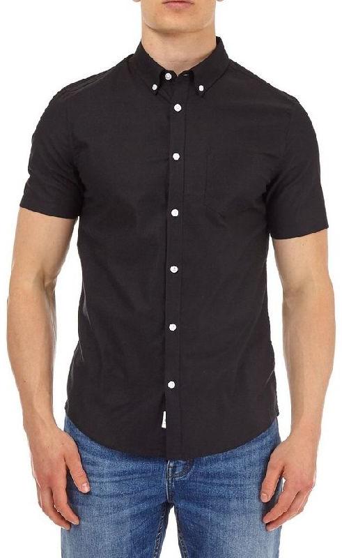 Plain Mens Half Sleeve Shirts, Size : XL, XXL