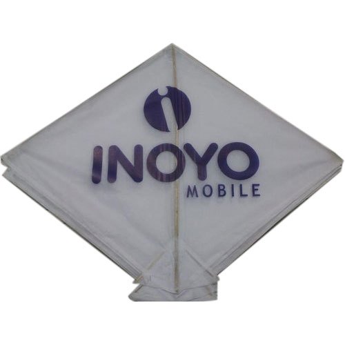 Printed 27.5 Inch Paper Kite, Shape : Rhombus