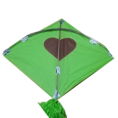 Heart Print Paper Kite, Shape : Rhombus