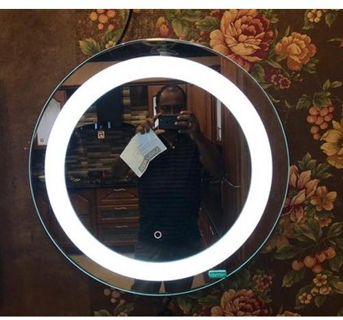 Carron Round LED Mirror