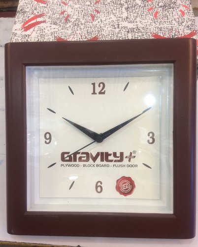 Plastic Promotional Wall Clock, Packaging Type : Box
