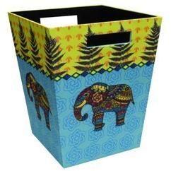 Printed Canvas Basket