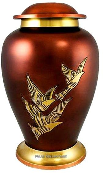 New Hot selling Brass human cremation urn for funeral supplies