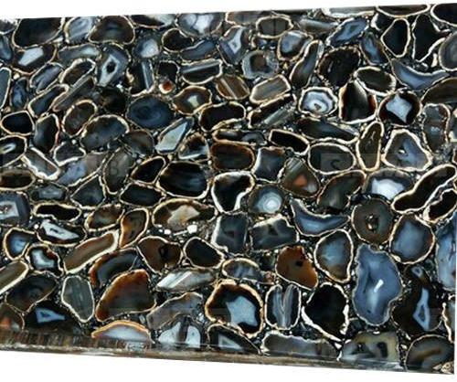 Semi Precious Agate Slab, for Countertops