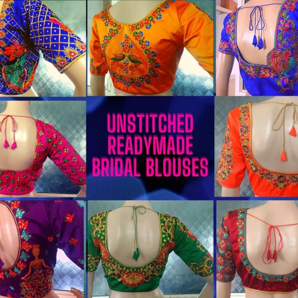Silk Designer Blouse Back Neck Designs, Size: Free at Rs 300/piece