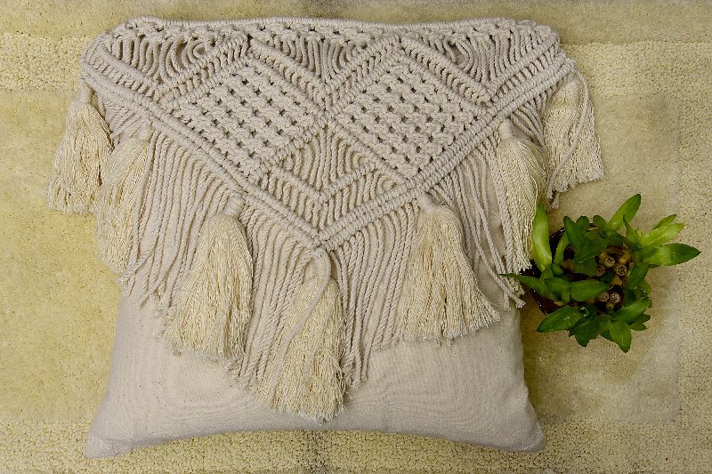 Macrame Cushion Cover