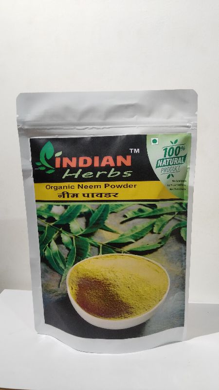 Organic Neem powder, for Ayurvedic Medicine, Packaging Type : Plastic Pouch