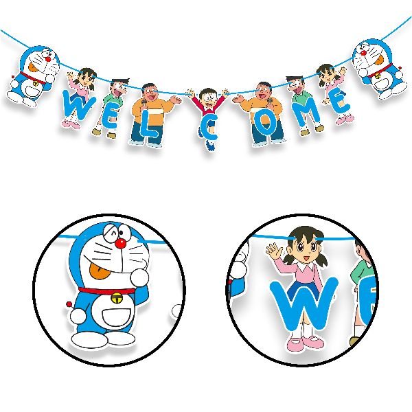 Doraemon Welcome Banner