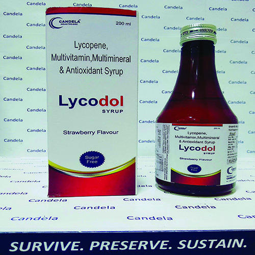 Lycopene Multivitamins Multiminerals And Antioxidant Syrup, Packaging Type : PET Bottle