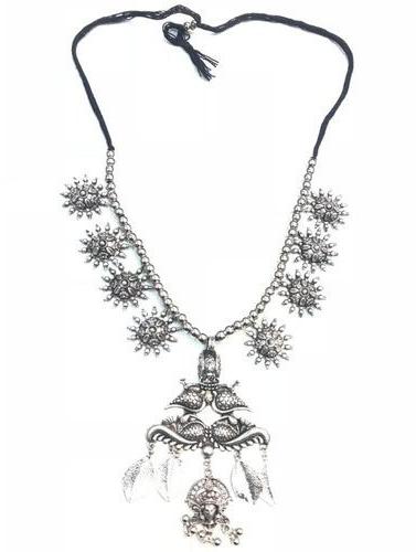 SFA White Metal Necklace