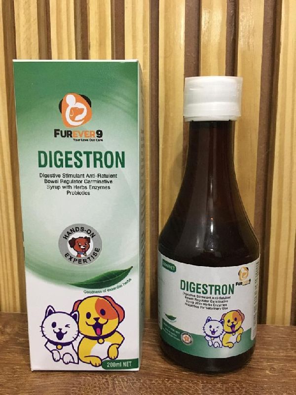 Furever 9 Digestron Supplement, Packaging Type : Plastic Bottle