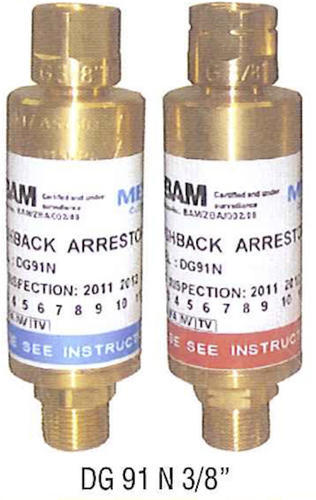 Brass Flashback Arrestor