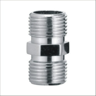 Sanware Chrome Plated CP Brass Hex Nipple, Feature : Durable, Fine Finished