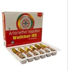 Artemether Injection 80 Mg, Packaging Type : Glass Bottles