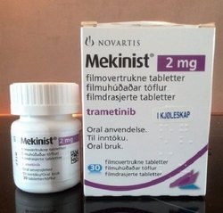 Mekinist, for skin cancer