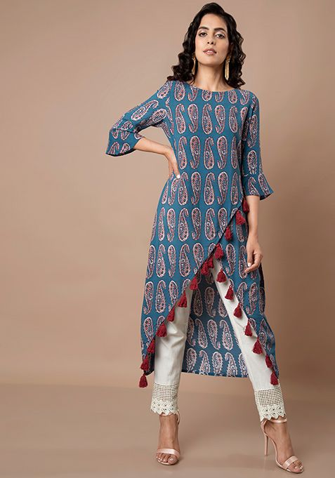 Printed Cotton Ladies Stylish Kurti, Occasion : Party Wear