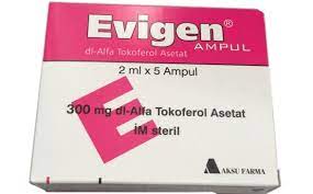 Evigen- Vitamin E 300mg/2ml x 5 amp