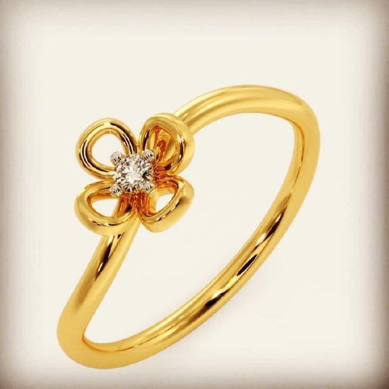 22k Plain Gold Ring - A Must-Have for Any Jewelry Collection – Jewelegance