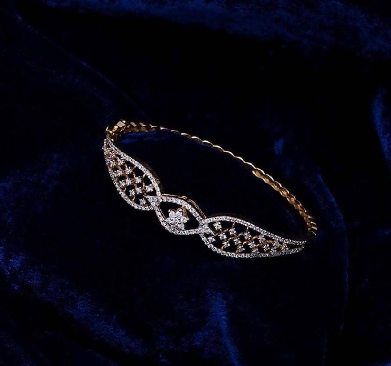Ladies' Real Diamond Designer Bracelet