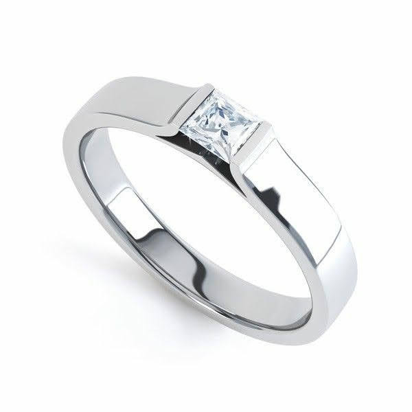 Men's Solitaire Diamond Rings