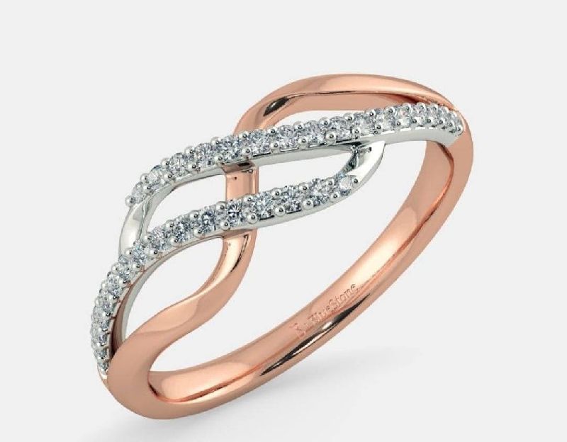 Party Wear Real Diamond Designer Ring