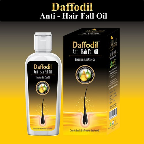 Daffodil Anti Hair Fall Oil, Packaging Type : Plastic Bottle