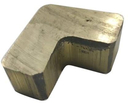 L Shape Brass Curtain Section