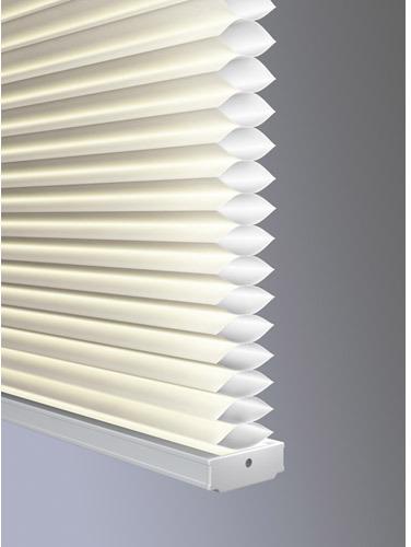 PVC Honeycomb Blinds, Color : White
