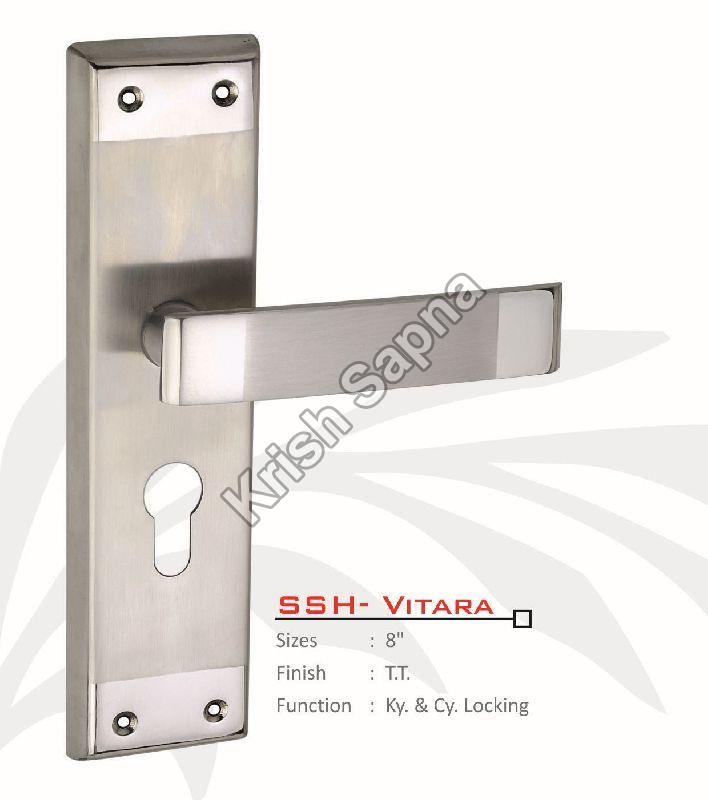SSH-Vitara Stainless Steel Mortise Handle, for Doors, Color : Silver