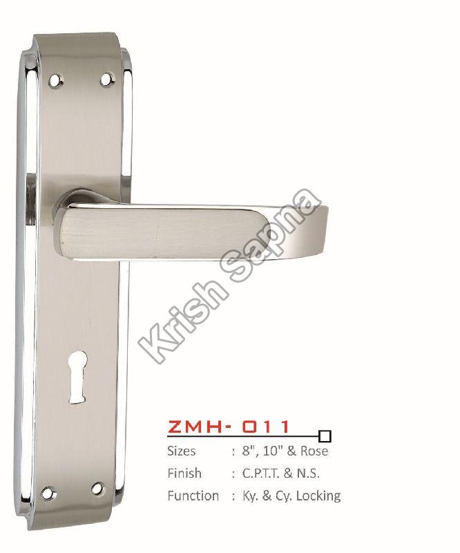 ZMH-011 Zinc Alloy Mortise Handle, for Doors, Feature : Durable, Fine Finished
