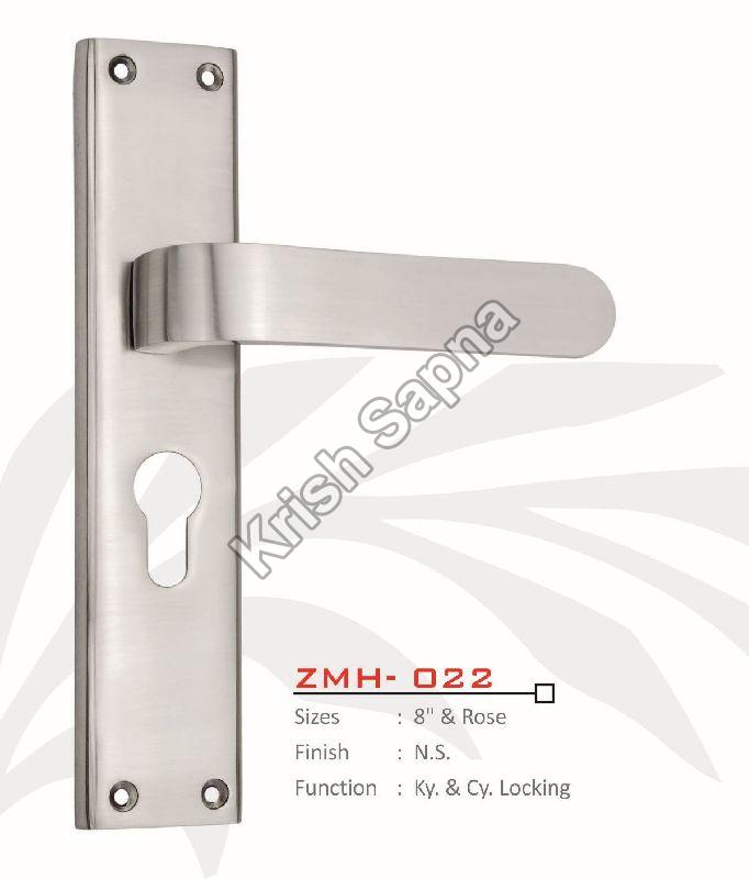 ZMH-022 Zinc Alloy Mortise Handle, for Doors, Color : Silver