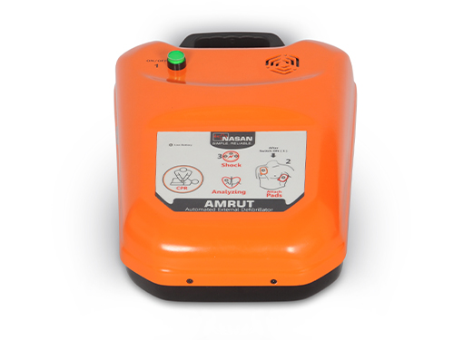 Rectangular NASAN AED - AMRUT, Color : Orange