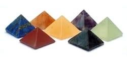 7 Chakra Pyramid Agate Stone