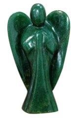 Green Gard Aventurine Agate Stone Angel