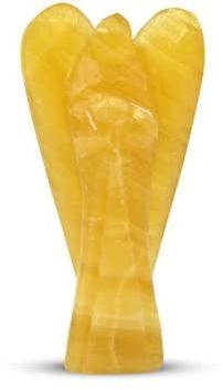 Yellow Aventurine Agate Stone Angel