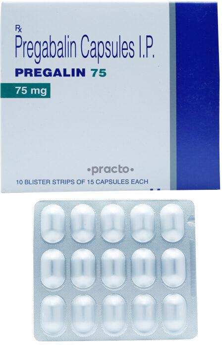 Pregalin 75mg Capsules