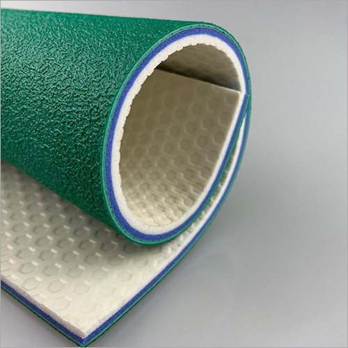 Rectangular Green PVC Vinyl Sheet, for Hotels, Feature : Accurate Dimension, Durable