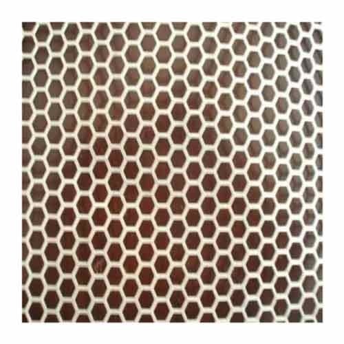 Coated Metal Hexagonal Hole Perforated Sheets, Feature : Corrosion Resistant, Durable, Tamper Proof