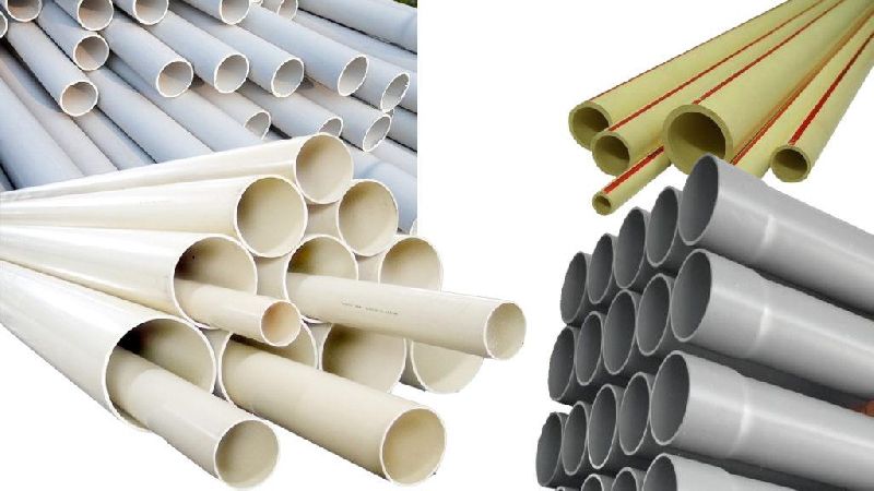 PVC & UPVC Pipe, for Industrial Pupose, Feature : Anti-Static, Heat Resistanth, Shock Proof, Smooth Finish