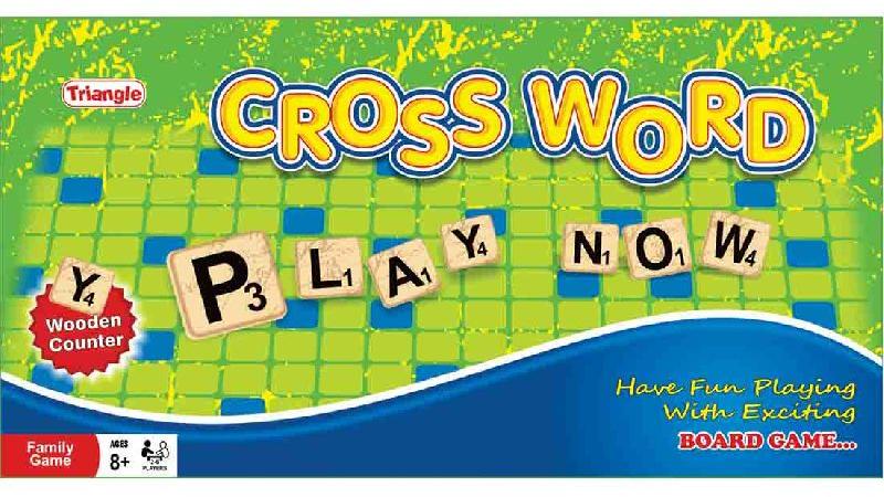 Polished Pvc Crossword Board Game, Size : 15x8x1.75 inch