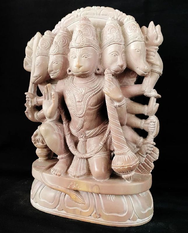 Soapstone Hanuman Statue