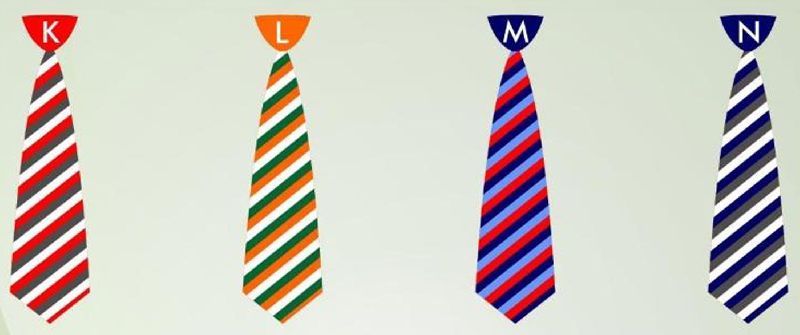 Stripes Nylon Tiranga School Tie, Feature : Easy To Wash