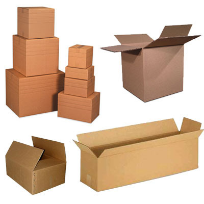 Plain Customized Corrugated Box, Color : Brown