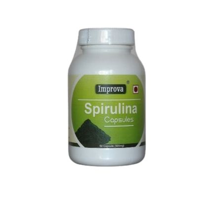 Spirulina Capsules, Packaging Size : 50gm